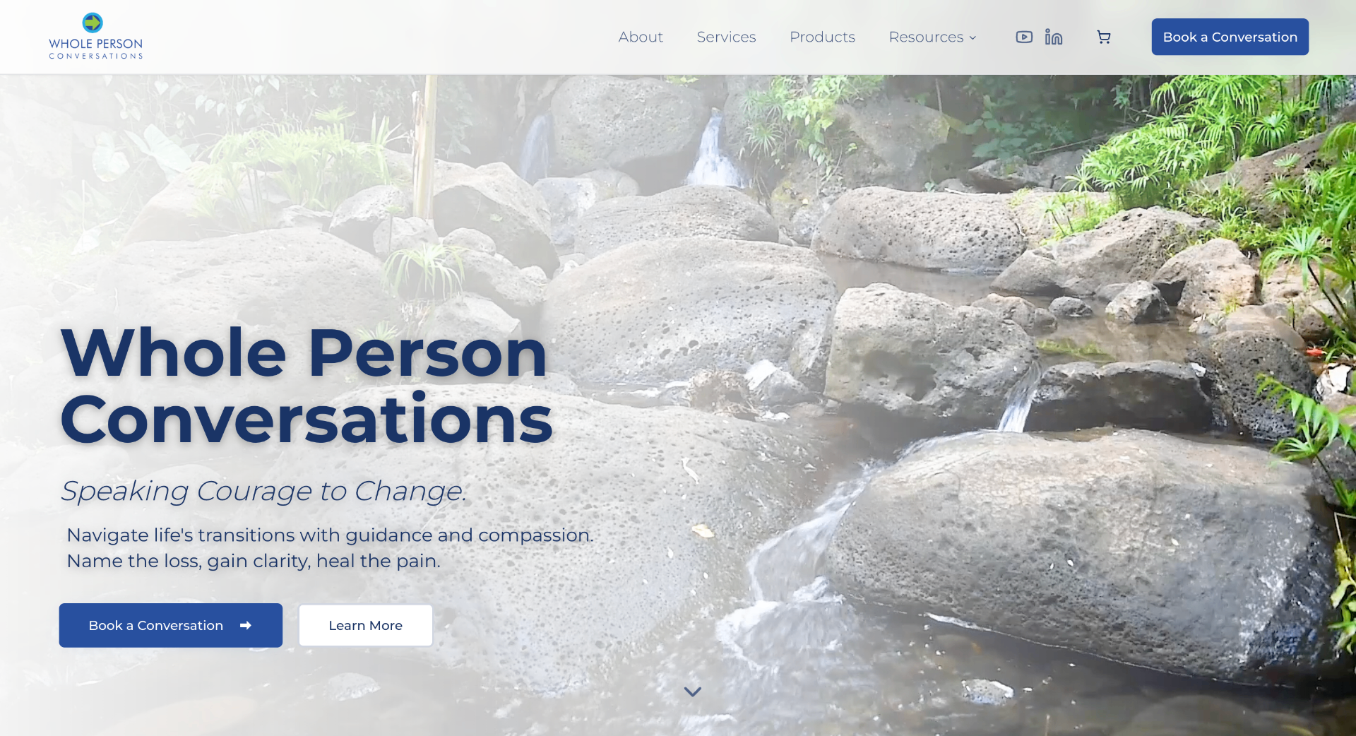 Whole Person Conversations - Portfolio project